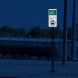 Tour Bus Parking Aluminum Sign (EGR Reflective)