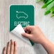 Electric Vehicle Charging Station Decal (EGR Reflective)