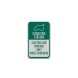 Charging Station Aluminum Sign (HIP Reflective)
