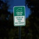 Charging Station Aluminum Sign (HIP Reflective)