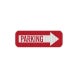 Directional Parking Aluminum Sign (EGR Reflective)