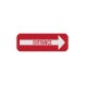 Directional Entrance Aluminum Sign (Diamond Reflective)