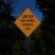 High Voltage Overhead Line Aluminum Sign (HIP Reflective)