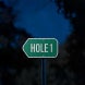 Golf Course Aluminum Sign (HIP Reflective)