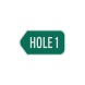 Golf Course Aluminum Sign (Diamond Reflective)