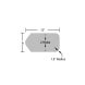 Arrow Symbol Road Aluminum Sign (Diamond Reflective)