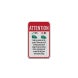 Help Us Preserve The Grass Aluminum Sign (EGR Reflective)