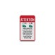 Help Us Preserve The Grass Aluminum Sign (Diamond Reflective)