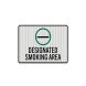 State No Smoking Decal (EGR Reflective)