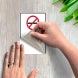 Spanish District Of Columbia No Smoking Decal (Non Reflective)