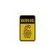 Police Warning Aluminum Sign (EGR Reflective)