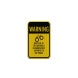 Police Warning Aluminum Sign (HIP Reflective)