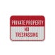 North Carolina Private Property Aluminum Sign (HIP Reflective)
