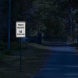 North Carolina No Trespassing Aluminum Sign (HIP Reflective)
