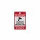 This Property Is Protected By Video Surveillance Aluminum Sign (EGR Reflective)