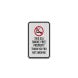 No Smoking Aluminum Sign (EGR Reflective)