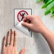 Do Not Climb Or Play On Fence Decal (EGR Reflective)