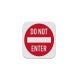 MUTCD Compliant Do Not Enter Aluminum Sign (Diamond Reflective)