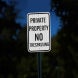 Minnesota No Trespassing Aluminum Sign (EGR Reflective)