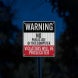 Warning No Public Use Of This Dumpster Aluminum Sign (HIP Reflective)