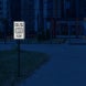 Sale of Drugs In This Area Is A Felony Aluminum Sign (Diamond Reflective)