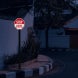 Stop Here Aluminum Sign (EGR Reflective)
