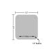 Emergency Procedure When Alarm Sounds Aluminum Sign (EGR Reflective)
