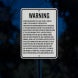 Washington Agritourism Liability Aluminum Sign (HIP Reflective)