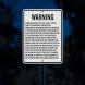 Washington Agritourism Liability Aluminum Sign (Diamond Reflective)