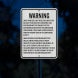 Tennessee Agritourism Liability Aluminum Sign (EGR Reflective)