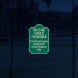 Private Playground Aluminum Sign (HIP Reflective)