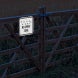 No Spray Zone Aluminum Sign (Diamond Reflective)