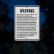 Kansas Agritourism Liability Aluminum Sign (EGR Reflective)