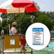 Social Distancing Practices In The Pool Decal (Non Reflective)