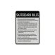 Nevada Skateboard Rules Aluminum Sign (HIP Reflective)