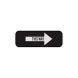 Directional This Way Road Aluminum Sign (Diamond Reflective)