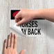 OSHA Horses Stay Back Decal (EGR Reflective)