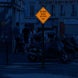 Diamond Construction Aluminum Sign (EGR Reflective)