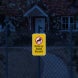 No Horses Beyond This Point Aluminum Sign (EGR Reflective)