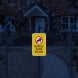 No Horses Beyond This Point Aluminum Sign (HIP Reflective)