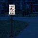 Unattended Children Aluminum Sign (EGR Reflective)