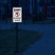 Unattended Children Aluminum Sign (HIP Reflective)