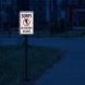 Unattended Children Aluminum Sign (Diamond Reflective)