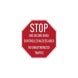 Bio Secure Area Aluminum Sign (EGR Reflective)