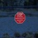Bio Secure Area Aluminum Sign (EGR Reflective)