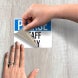 Please Staff Only Decal (Non Reflective)