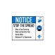Wash & Sanitize Your Hands Decal (Non Reflective)