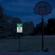 Basketball Court Closed Due To The Outbreak Aluminum Sign (EGR Reflective)