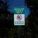Basketball Court Closed Due To The Outbreak Aluminum Sign (EGR Reflective)
