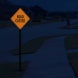 Warning Road Closed Aluminum Sign (HIP Reflective)